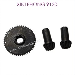 003-XINLEHONG_9130_Upgrade_Metal_Spure_Gear_Black-3