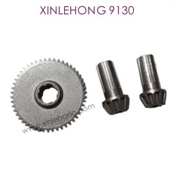 003-XINLEHONG_9130_Upgrade_Metal_Spure_Gear_Silver-3