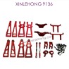 142-XINLEHONG-9136-Upgrade-Parts_Metal_Kit-RED-1