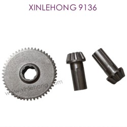003-XINLEHONG_9136_Upgrade_Metal_Spure_Gear_Silver-1