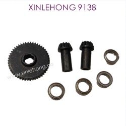 002-XINLEHONG_9138_Upgrade_Metal_Spure_Gear_Black-1