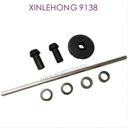001-XINLEHONG_9138_Upgrade_Metal_Spure_Gear_Assembly_Black-3