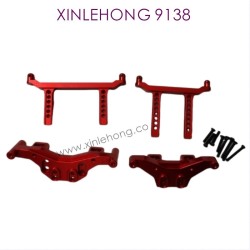 141B-XINLEHONG-9138-Upgrade-Parts_Metal_Rear_Car_Shell_Bracket-Red-2