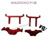 141B-XINLEHONG-9138-Upgrade-Parts_Metal_Rear_Car_Shell_Bracket-Red-2
