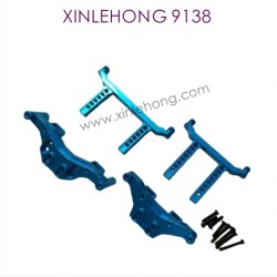 141B-XINLEHONG-9138-Upgrade-Parts_Metal_Rear_Car_Shell_Bracket-BLUE-2