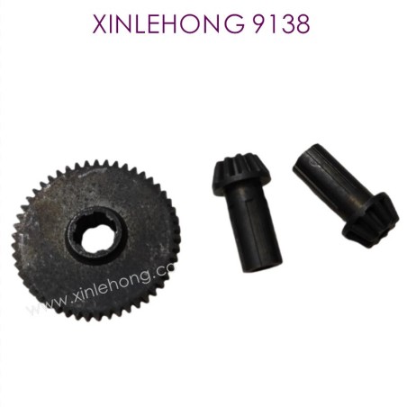 003-XINLEHONG_9138_Upgrade_Metal_Spure_Gear_Black-1