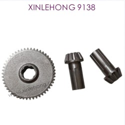 003-XINLEHONG_9138_Upgrade_Metal_Spure_Gear_Silver-1