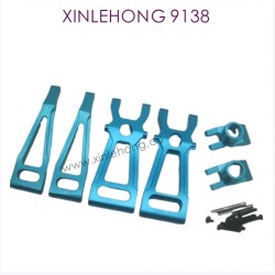 39D-XINLEHONG-9138-Upgrade-Rear_Swing_Arm_set-Blue-2