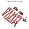 39D-XINLEHONG-9138-Upgrade-Rear_Swing_Arm_set-RED-2