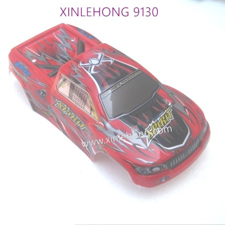 30-SJ01-xinlehong-9130-parts-Car-Shell-Red