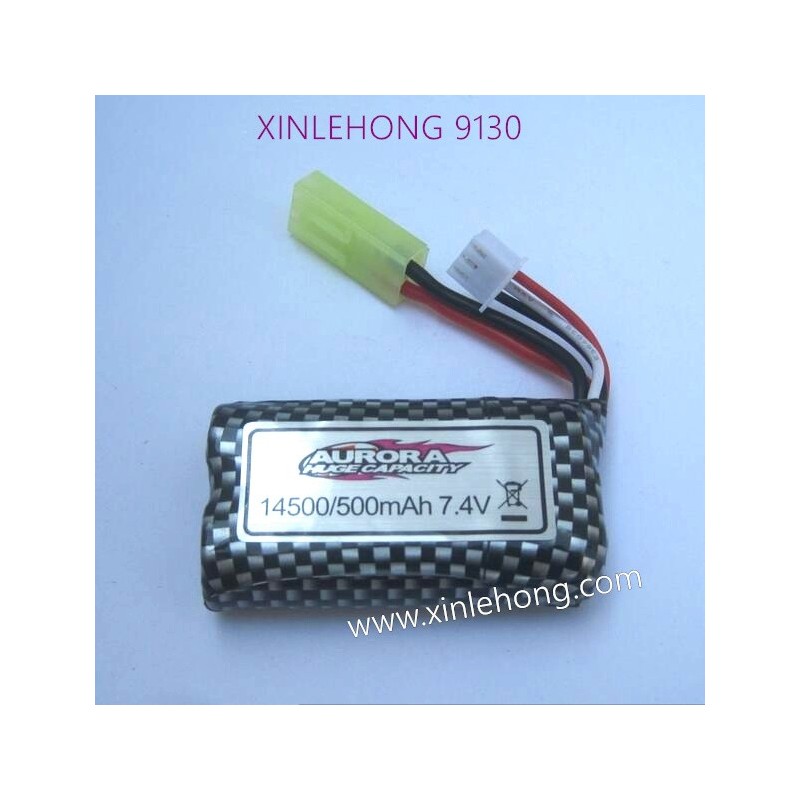30-DJ02-xinlehong-9130-parts-Battery-7.4V-500mAh-1