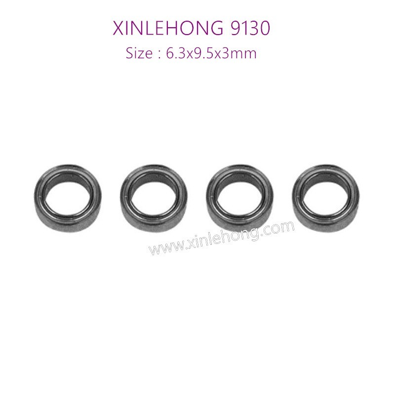 42-xinlehong-9130-parts-Bearing-6.3x9.5x3mm-15-WJ09-4pcs
