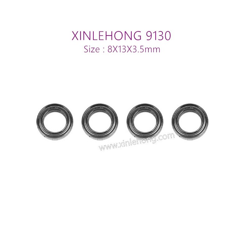 43-xinlehong-9130-parts-Bearing-8X13X3.5mm-15-WJ10-4pcs