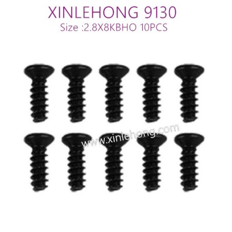 30-LS04  XINLEHONG 9130 Parts Countersunk Head Screw 2.8X8KBHO