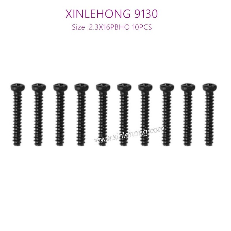52-xinlehong-9130-parts-Round-Headed-Screw--2.3X16PBHO-15-LS08-10PCS
