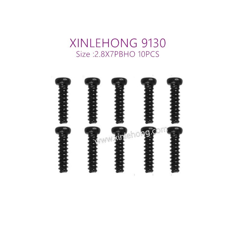 15 LS09  XINLEHONG 9130 Parts Round Headed Screw 2.8X7PBHO