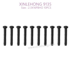 15-LS08-XINLEHONG-TOYS-9135-Parts-Round-Headed-Screw-2.3X16PBHO-10PCS
