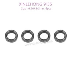15-WJ09-XINLEHONG-TOYS-9135-Parts-Bearing-6.3x9.5x3mm-4pcs