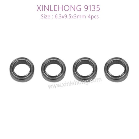 15-WJ09-XINLEHONG-TOYS-9135-Parts-Bearing-6.3x9.5x3mm-4pcs