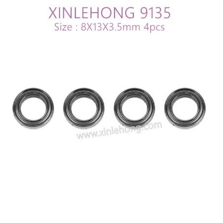 15-WJ10-XINLEHONG-TOYS-9135-Parts-Bearing-8X13X3.5mm-4pcs