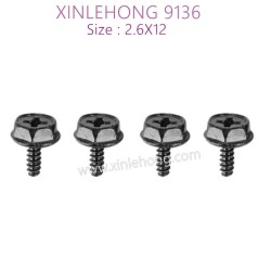 30-WJ07 XINLEHONG TOYS 9136 Parts Locknut 2.6X12