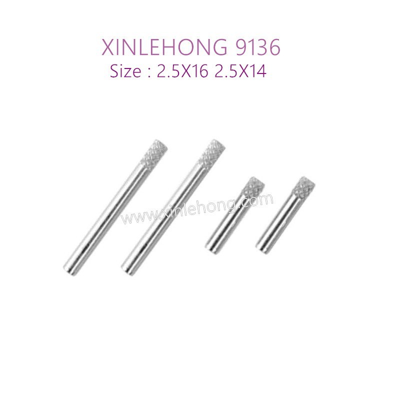 45-xinlehong-9136-parts-Shaft-2.5X16-2.5X14-30-WJ12-1Set