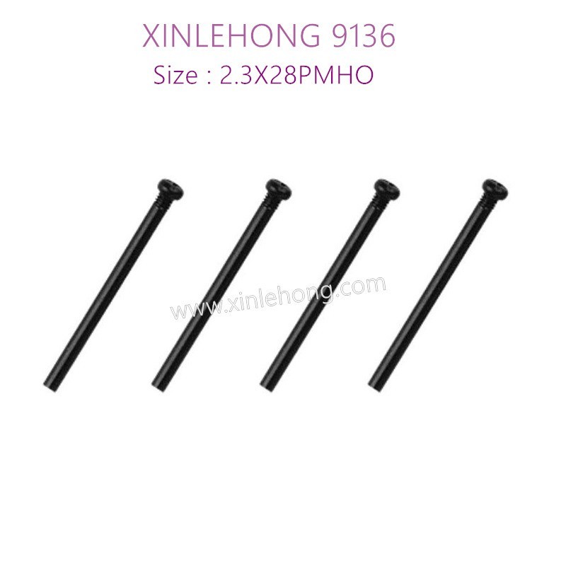 50-xinlehong-9136-parts-Round-Headed-Screw-2.3X28PMHO-30-LS03-4PCS