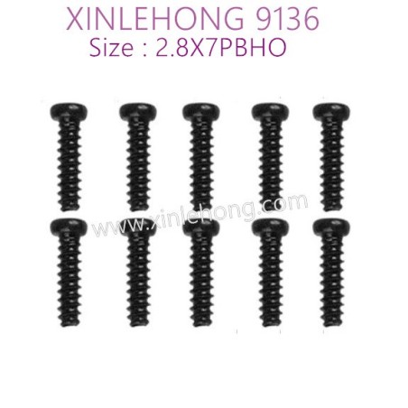 53-xinlehong-9136-parts-Round-Headed-Screw-2.8X7PBHO-15-LS09-10PCS