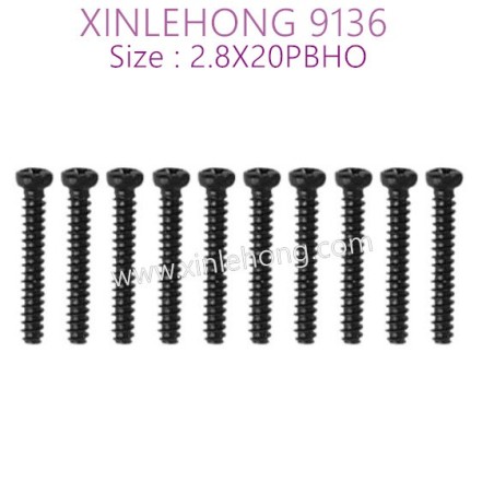 55-xinlehong-9136-parts-Round-Headed-Screw-2.8X20PBHO-15-LS12-10PCS