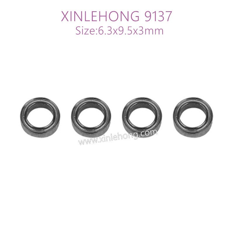 42-xinlehong-9137-parts-Bearing-6.3x9.5x3mm-15-WJ09-4pcs
