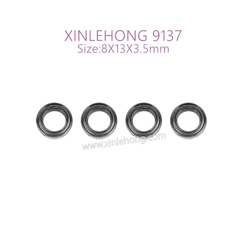 43-xinlehong-9137-parts-Bearing-8X13X3.5mm-15-WJ10-4pcs