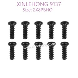 48-xinlehong-9137-parts-Round-Headed-Screw-2X8PBHO-30-LS01-10PCS