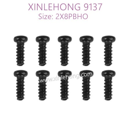 48-xinlehong-9137-parts-Round-Headed-Screw-2X8PBHO-30-LS01-10PCS