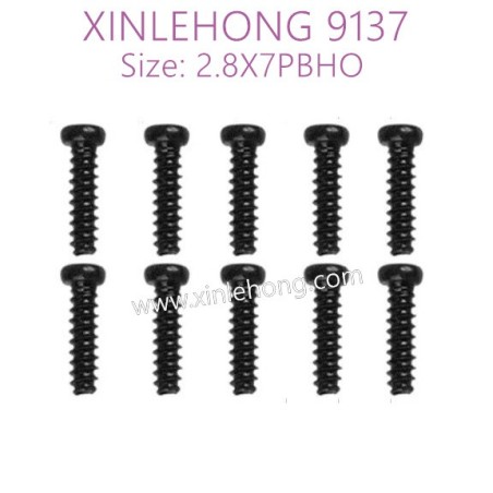 53-xinlehong-9137-parts-Round-Headed-Screw-2.8X7PBHO-15-LS09-10PCS