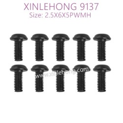 54-xinlehong-9137-parts-Round-Headed-Screw-2.5X6X5PWMHO-15-LS14-10PCS
