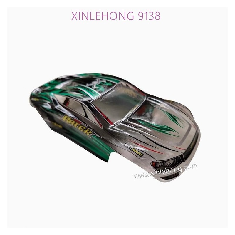 xinlehong-9138-parts-Car-Shell-Green