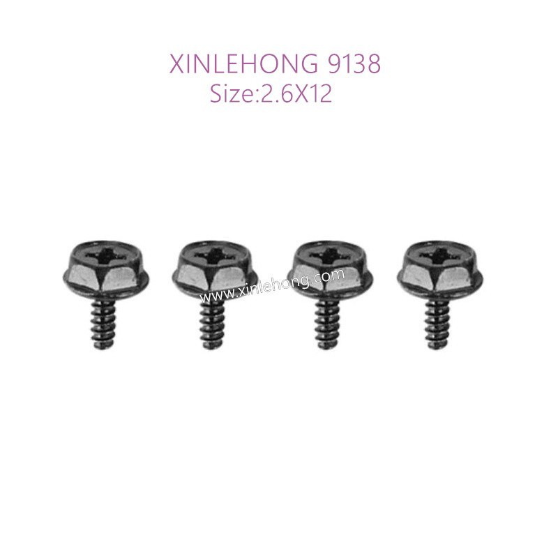 40-xinlehong-9138-parts-Locknut-2.6X12-30-WJ07