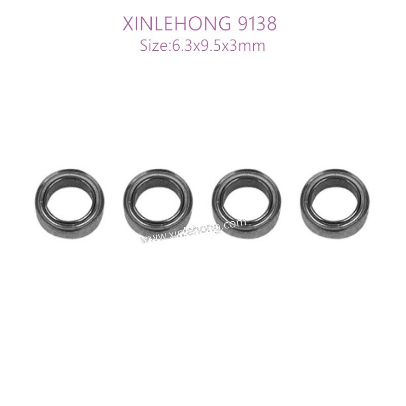 42-xinlehong-9138-parts-Bearing-6.3x9.5x3mm-15-WJ09-4pcs
