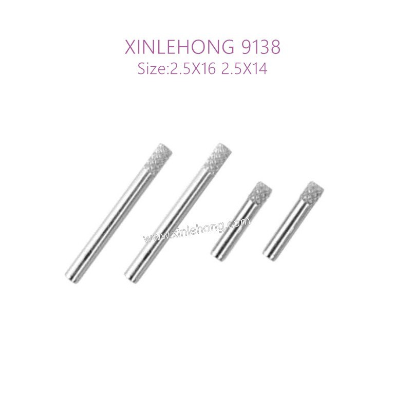 45-xinlehong-9138-parts-Shaft-2.5X16-2.5X14-30-WJ12-1Set