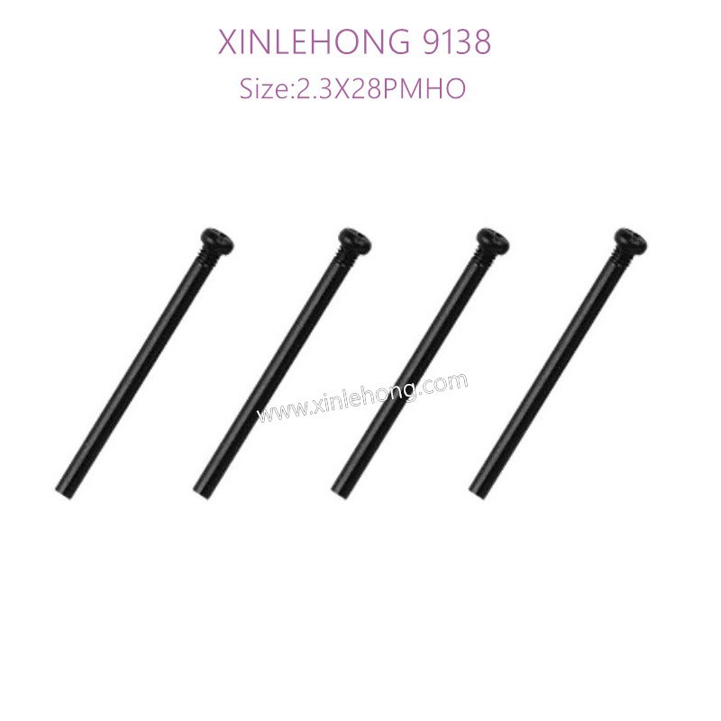 50-xinlehong-9138-parts-Round-Headed-Screw-2.3X28PMHO-30-LS03-4PCS