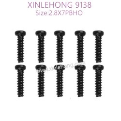 53-xinlehong-9138-parts-Round-Headed-Screw-2.8X7PBHO-15-LS09-10PCS(这个尺寸9115是2.6X7)