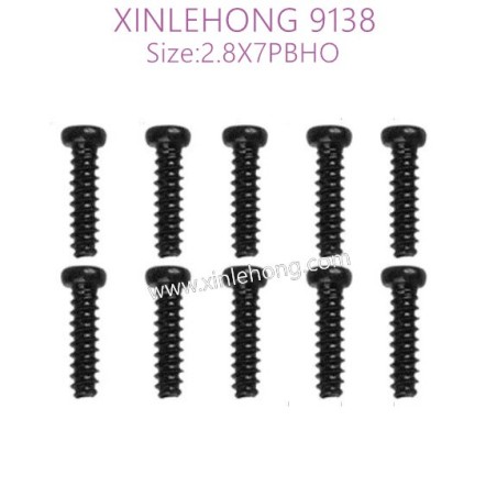 53-xinlehong-9138-parts-Round-Headed-Screw-2.8X7PBHO-15-LS09-10PCS(这个尺寸9115是2.6X7)