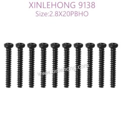 55-xinlehong-9138-parts-Round-Headed-Screw-2.8X20PBHO-15-LS12-10PCS-(这个尺寸9115是2.6X7)