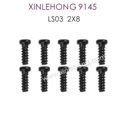 45-LS03-XINLEHONG-TOYS-9145-Parts-2X8PBHO_Round_Headed_Screw