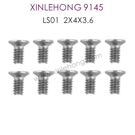 LS01 XINLEHONG TOYS 9145 Parts 2X4X3.6KWMHO Round Headed Screw