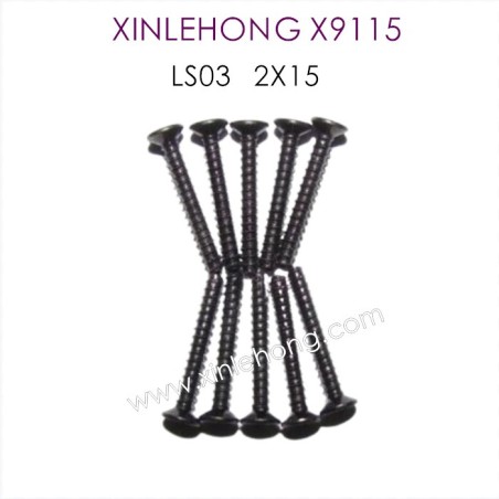 15-LS03_XINLEHONG-X9115_Parts_Countersunk_Head_Screws_2X15KBHO(1)