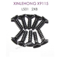 15-LS01_XINLEHONG-X9115_Parts_Countersunk_Head_Screws_2X8KBHO(1)