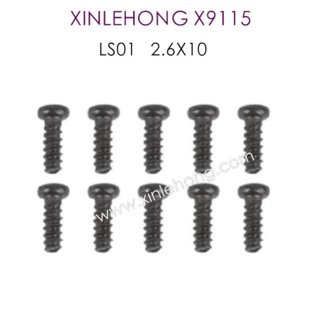 25-LS01_XINLEHONG-X9115_Parts_Round_Headed_Screw_2.6X10PBHO(1)