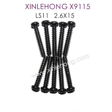 15-LS11_XINLEHONG-X9115_Parts_Round_Headed_Screw_2.6X15PBHO(1)
