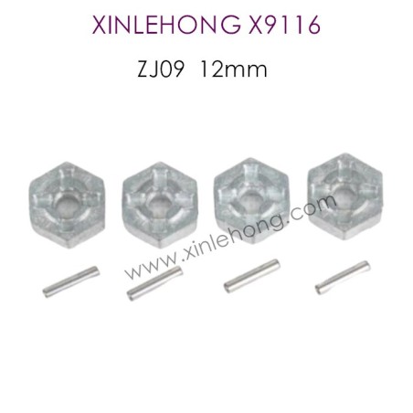 25-ZJ09_XINLEHONG-X9116_Parts_12MM_Six_Angle_Connector